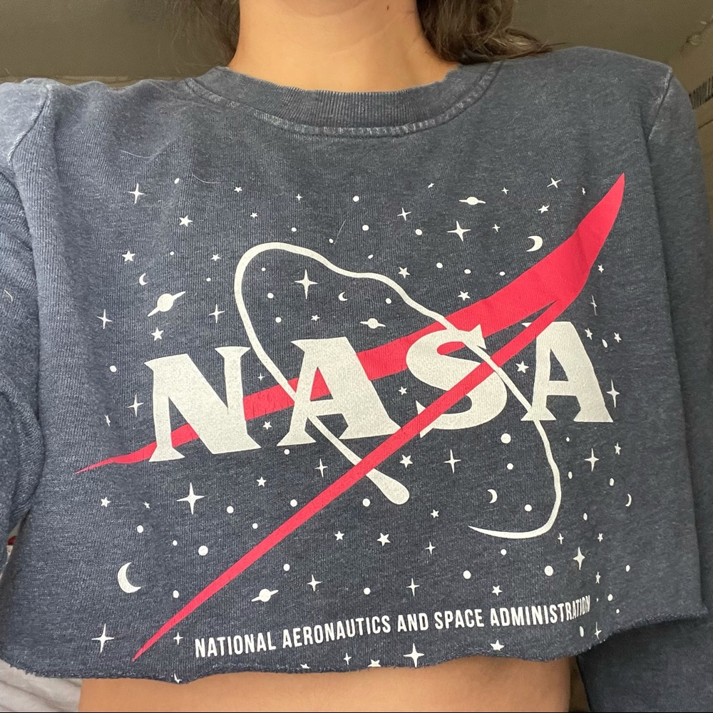 NASA Cropped sweatshirt